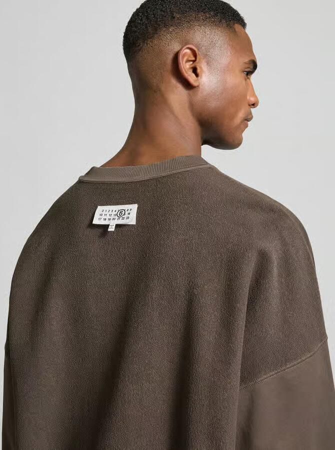 MM6 Maison Margiela Oversized sweatshirt met Logoprint