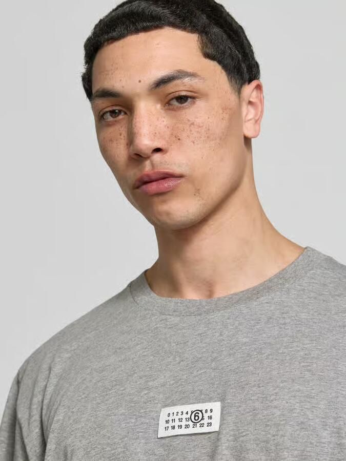 MM6 Maison Margiela Oversized T-shirt met logodetail