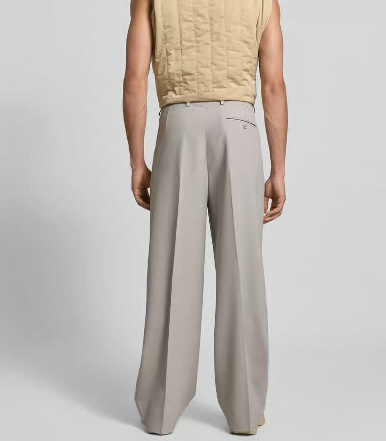 MM6 Maison Margiela Pantalon met scheerwol - Foto 3