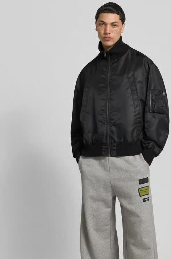 MM6 Maison Margiela Regular fit bomberjack met opstaande kraag - Foto 3