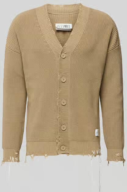 MM6 Maison Margiela Regular fit Cardigan in Used-look - Foto 2