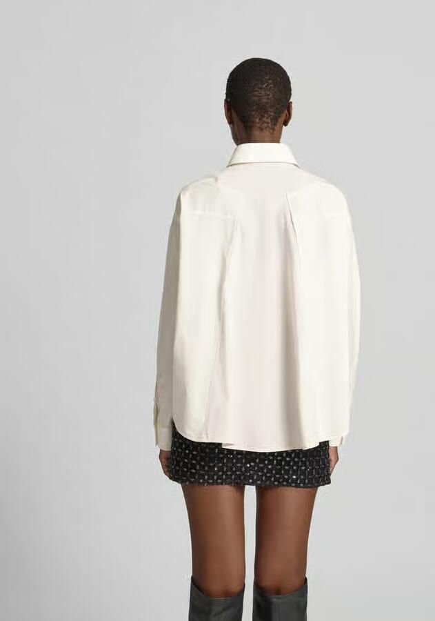 MM6 Maison Margiela Regular fit overhemdblouse van katoen - Foto 2
