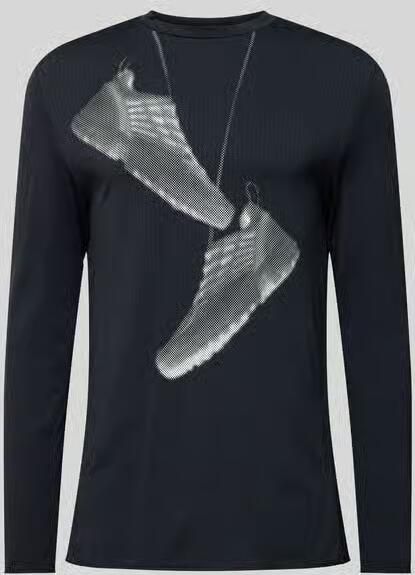 MM6 Maison Margiela Regular fit shirt met lange mouwen met motiefprint - Foto 2