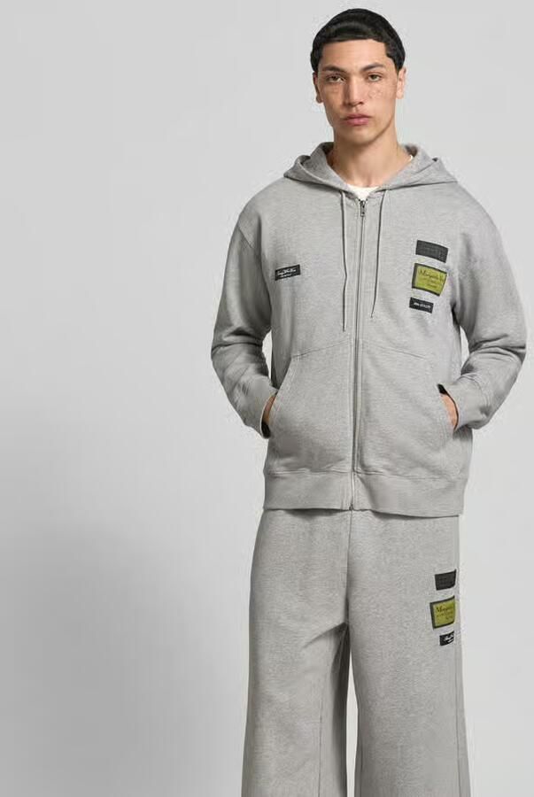 MM6 Maison Margiela Regular fit sweatjack met logopatch - Foto 3