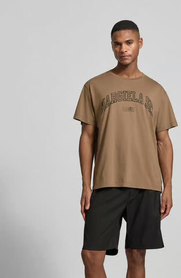 MM6 Maison Margiela Regular fit T-shirt met logoprint - Foto 3