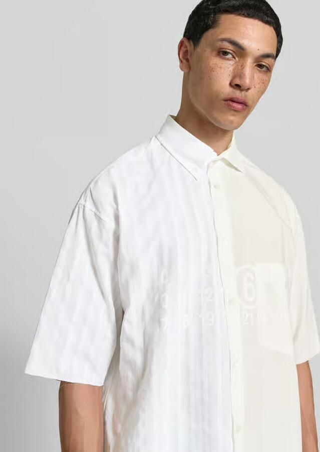 MM6 Maison Margiela regular fit vrijetijdsoverhemd van katoen