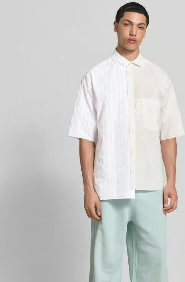 MM6 Maison Margiela Regular fit vrijetijdsoverhemd van katoen - Foto 3