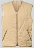 MM6 Maison Margiela relaxed fit bodywarmer met stiksel-look