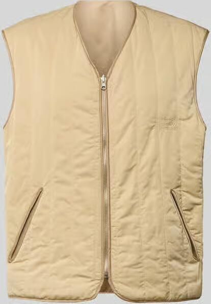 MM6 Maison Margiela relaxed fit bodywarmer in doorgestikte look - Foto 2