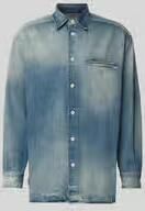 MM6 Maison Margiela relaxed fit jeanshemd van katoen