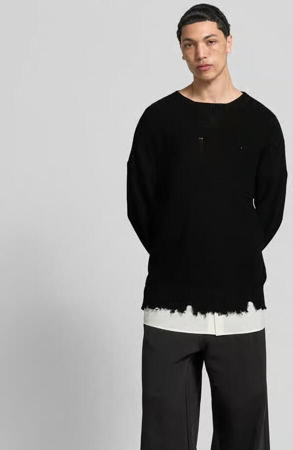 MM6 Maison Margiela relaxed fit pullover in used-look - Foto 3