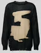 MM6 Maison Margiela Relaxed fit shirt met lange mouwen met Mohairgehalte