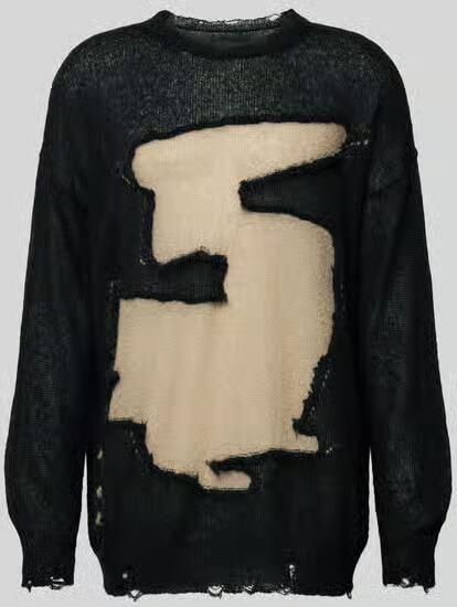 MM6 Maison Margiela Relaxed fit shirt met lange mouwen met Mohairgehalte - Foto 2