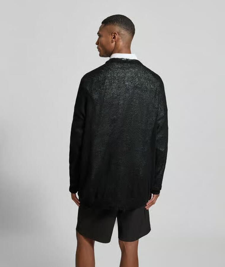 MM6 Maison Margiela Relaxed fit shirt met lange mouwen met Mohairgehalte - Foto 2