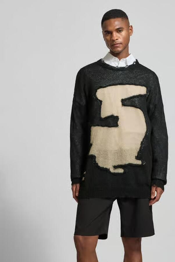 MM6 Maison Margiela Relaxed fit shirt met lange mouwen met Mohairgehalte - Foto 3