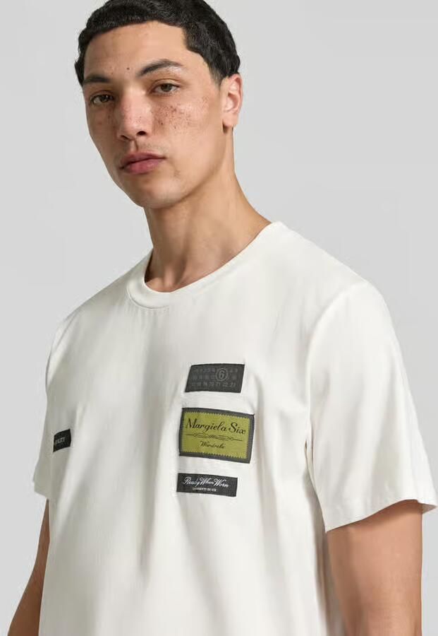 MM6 Maison Margiela relaxed fit T-shirt met logopatch