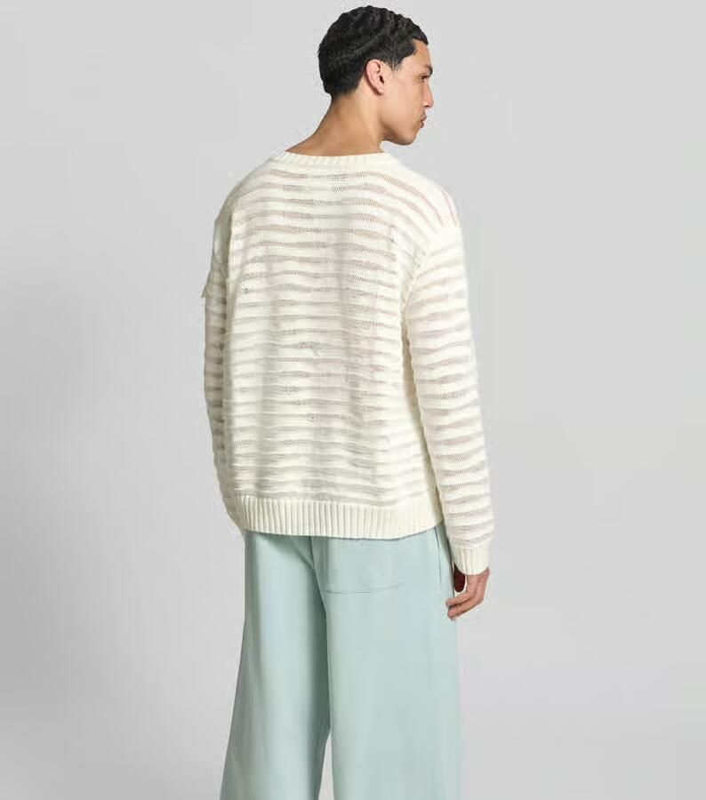 MM6 Maison Margiela Relaxed fit trui in brei-look - Foto 2