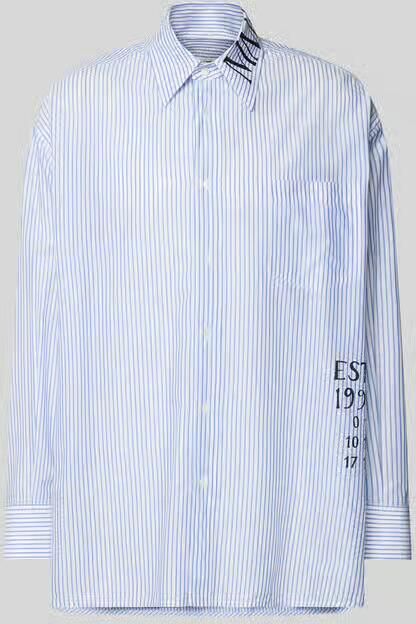 MM6 Maison Margiela Relaxed fit Vrijetijdsoverhemd met Borstzak - Foto 2