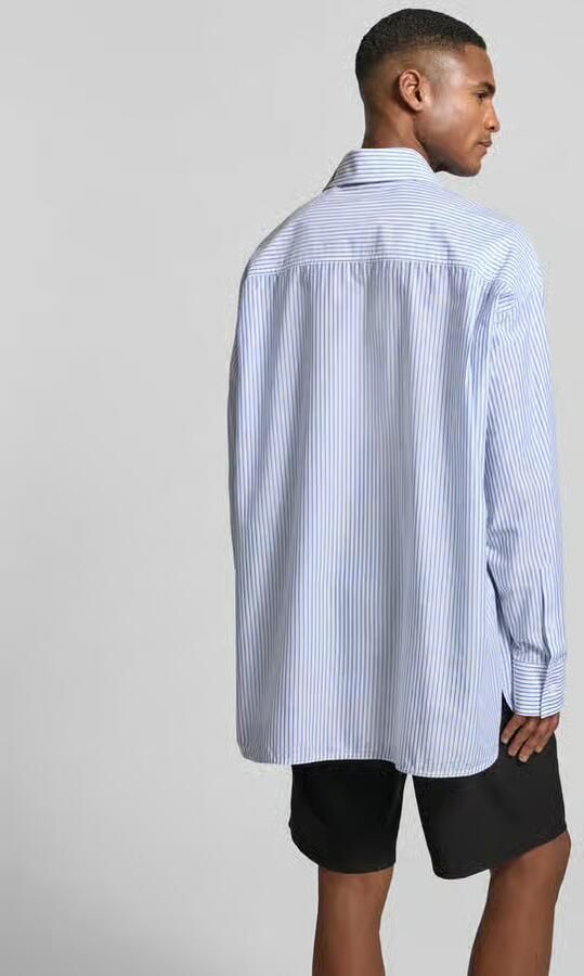 MM6 Maison Margiela Relaxed fit Vrijetijdsoverhemd met Borstzak - Foto 3