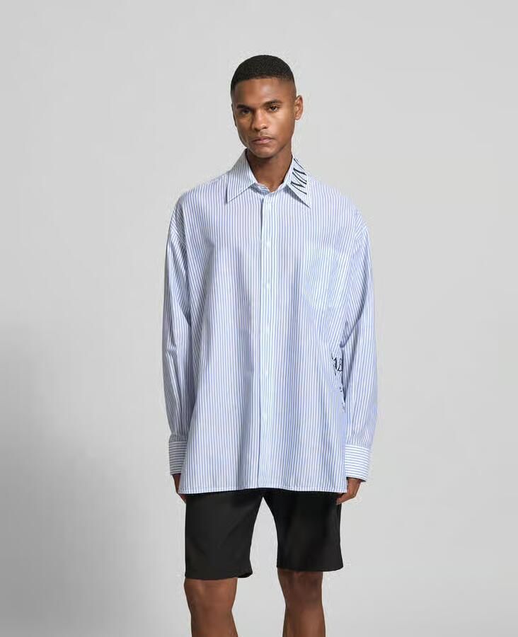 MM6 Maison Margiela Relaxed fit Vrijetijdsoverhemd met Borstzak - Foto 2