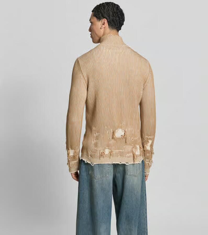 MM6 Maison Margiela Slim Fit jack in used-look - Foto 2