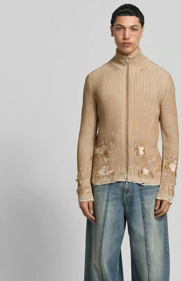 MM6 Maison Margiela Slim Fit jack in used-look - Foto 3