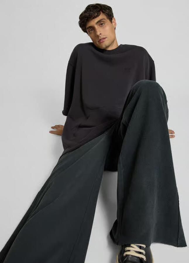 MM6 Maison Margiela T-shirt met labelstitching