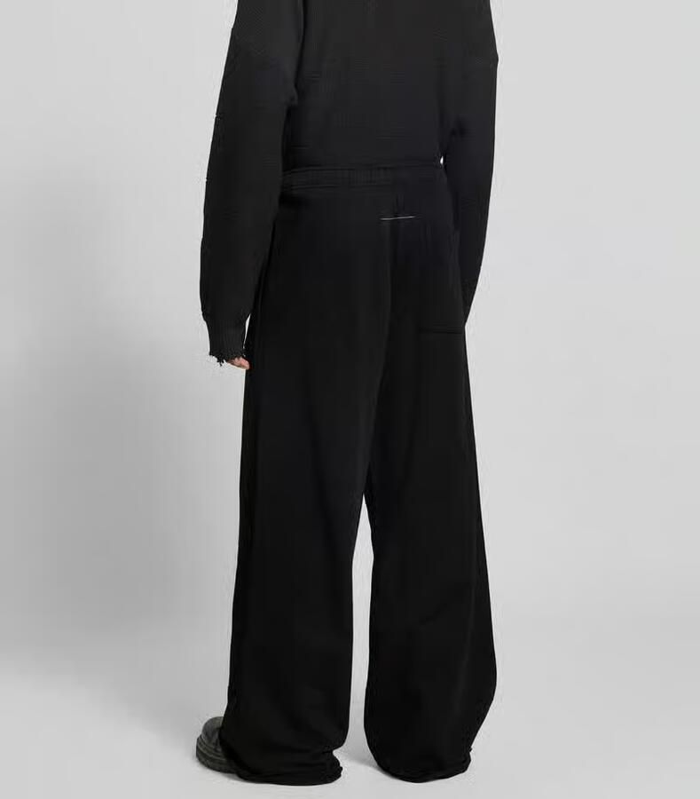 MM6 Maison Margiela wide fit stoffen broek met achterzak - Foto 3