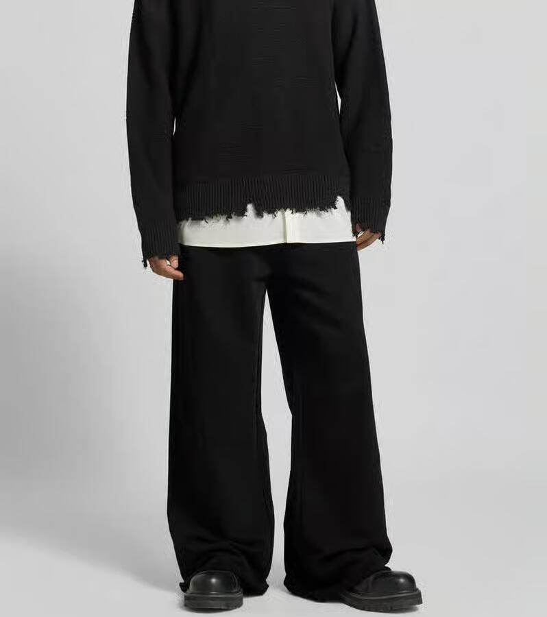 MM6 Maison Margiela wide fit stoffen broek met achterzak - Foto 2
