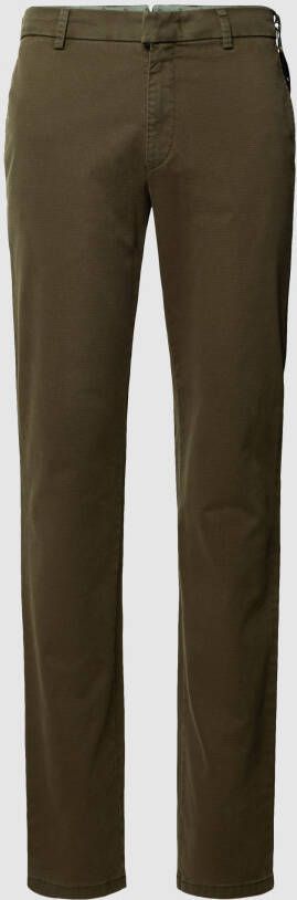 Mmx Stoffen broek met knoopsluiting