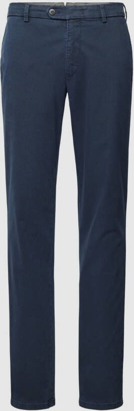 Mmx Stoffen broek met knoopsluiting