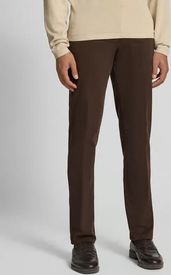 MMX Regular fit chino van katoenmix model 'Lupus' - Foto 4