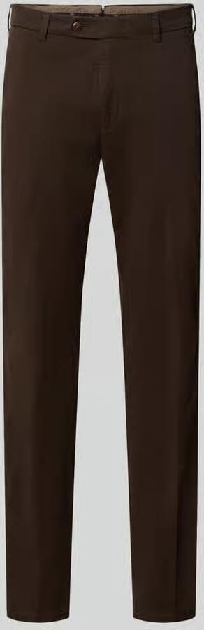 MMX Regular fit chino van katoenmix model 'Lupus'