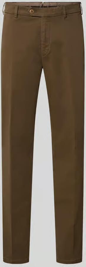MMX Regular fit chino van katoenmix model 'Lupus' - Foto 5