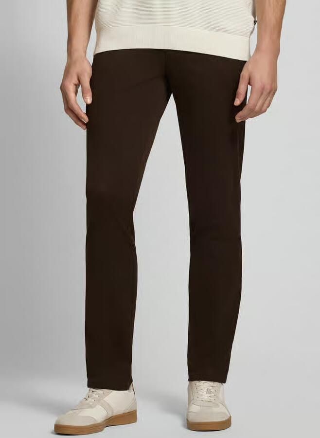 MMX Regular fit chino van katoenmix model 'Lupus' - Foto 3