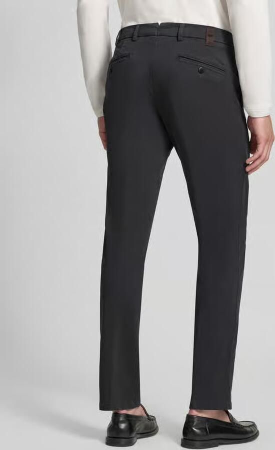 MMX Regular fit chino van katoenmix model 'Lupus' - Foto 2