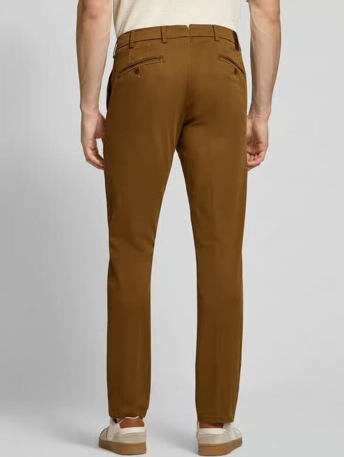 MMX Regular fit chino van katoenmix model 'Lupus' - Foto 3