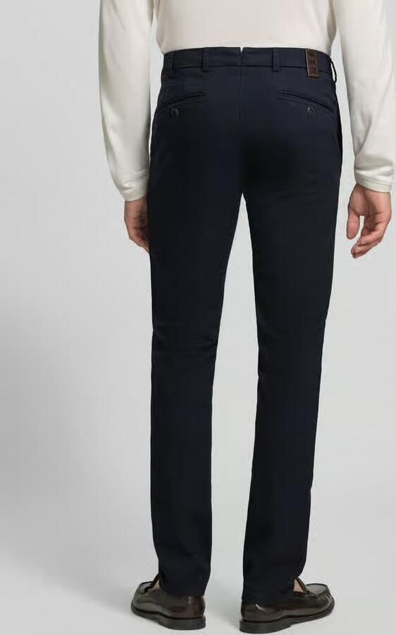 MMX Regular fit chino van katoenmix model 'Lupus' - Foto 3