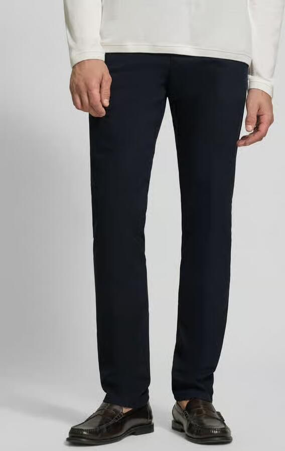 MMX Regular fit chino van katoenmix model 'Lupus' - Foto 2