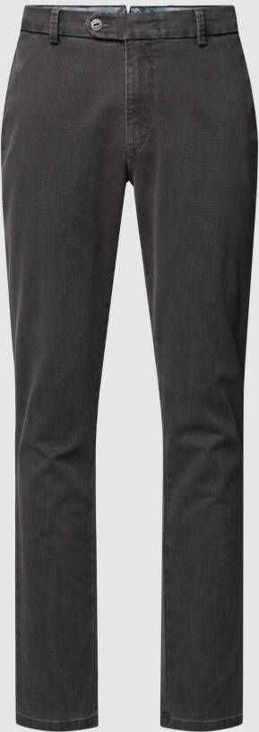 Mmx Stoffen broek in denimlook model 'LUPUS'