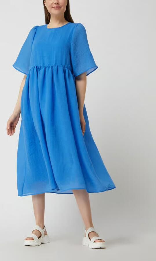 Modström Midi-jurk met korte mouwen model 'Payton' - Foto 2