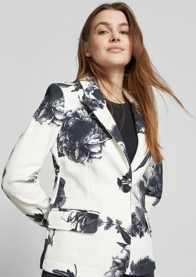 Monari Blazer met reverskraag