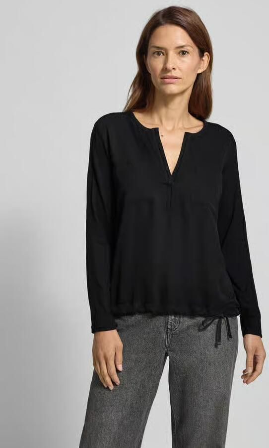 Monari Blouseshirt met V-hals - Foto 2