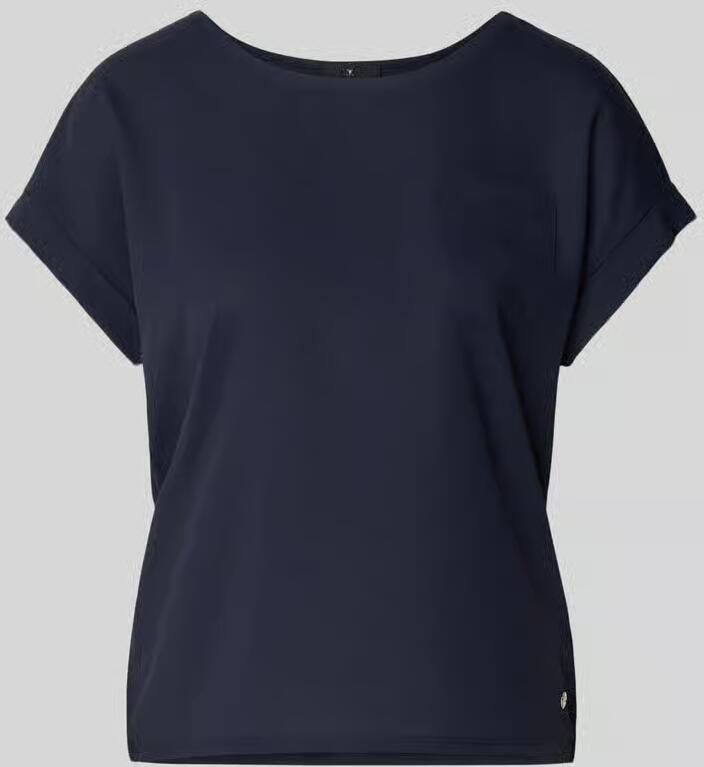 Monari Blouseshirt met verlengde rug en borstzak - Foto 2