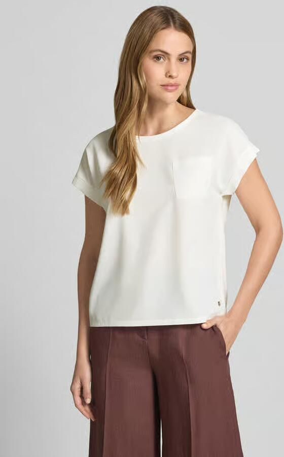 Monari Blouseshirt met verlengde rug en borstzak - Foto 3