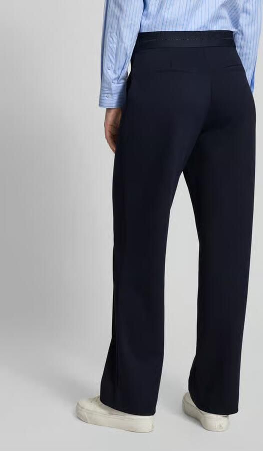 Monari Broek met lengtenaden en elastische band