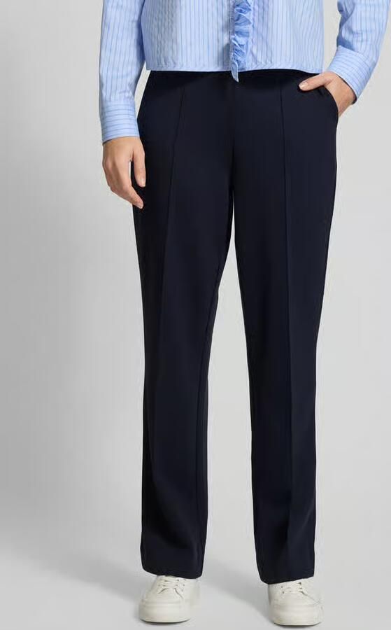 Monari Broek met lengtenaden en elastische band - Foto 3