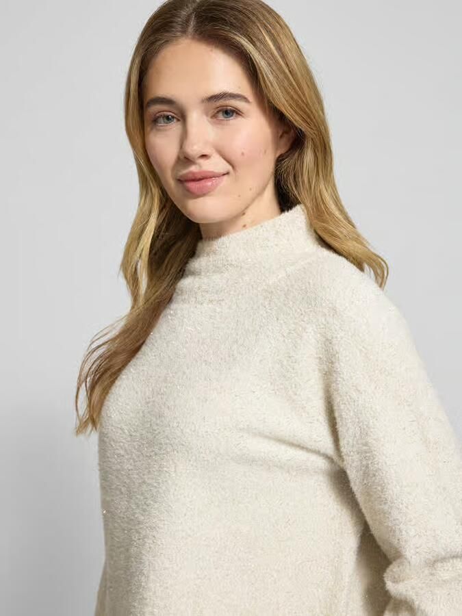 Monari Gebreide pullover met opstaande kraag - Foto 2