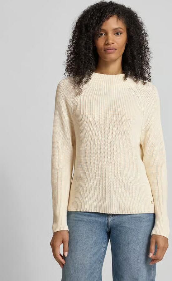 Monari Gebreide pullover met opstaande kraag - Foto 2