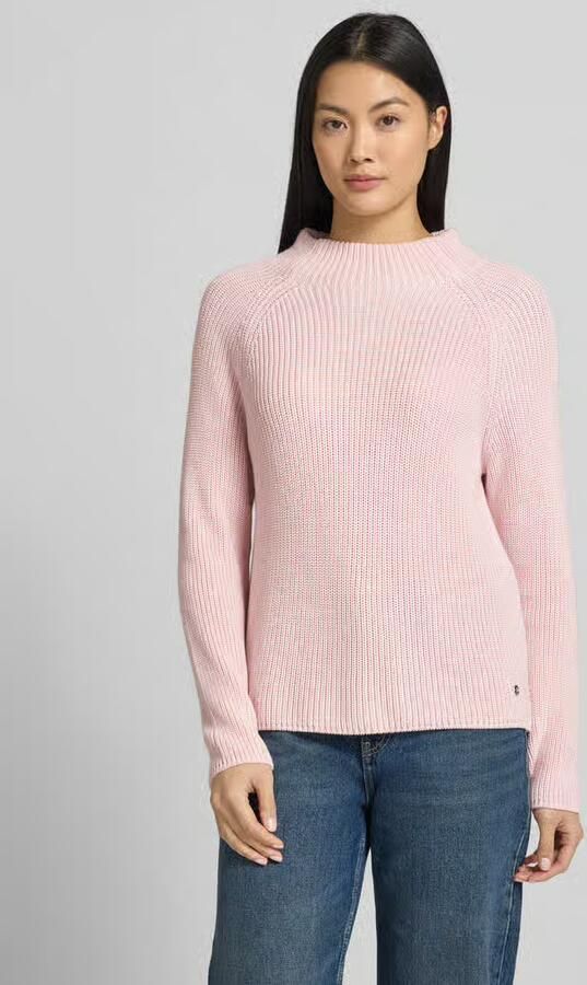Monari Gebreide pullover met opstaande kraag - Foto 4